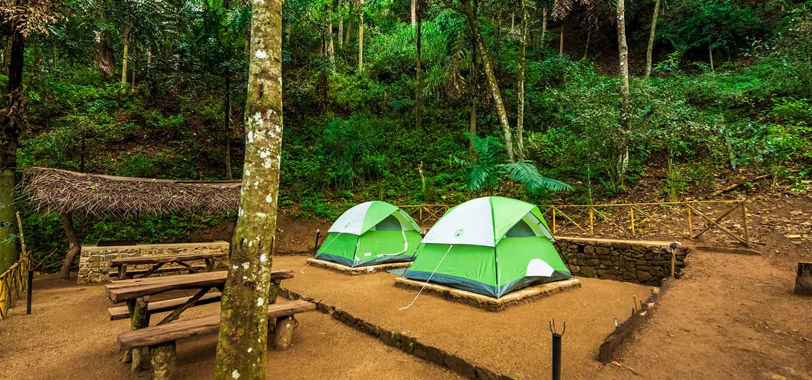 Glamping in Sri Lanka Hunas Falls Hotel Camping Site Kandy